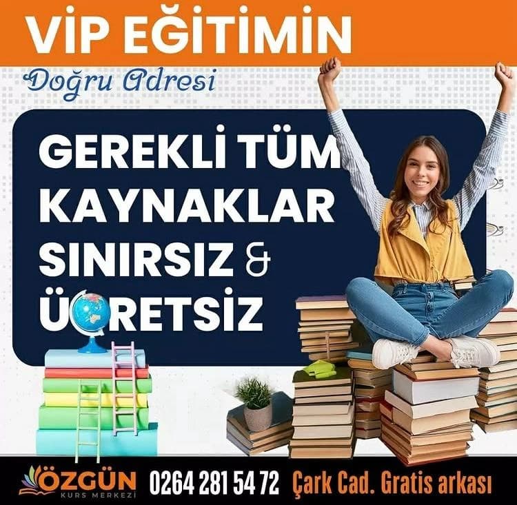 Özgün Kurs Merkezi Çalışma Ortamı